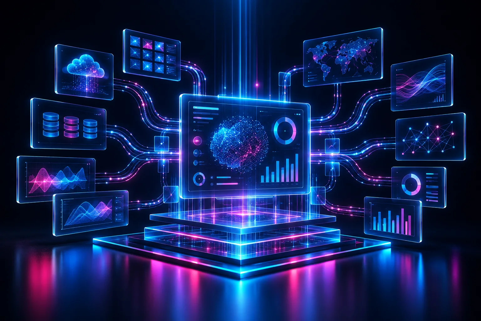 Mange datakilder samlet i ét intelligent overblik